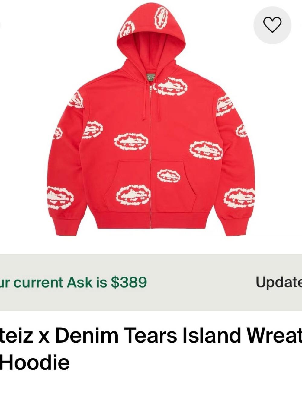 Denim Tears Cortiez Hoodie🔥🔥